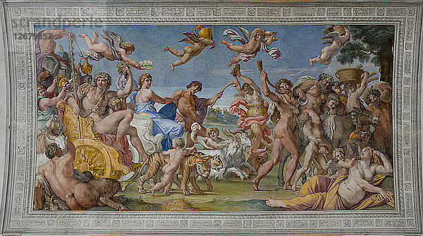 Der Triumph von Bacchus und Ariadne.