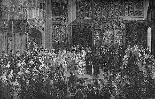 Heirat des Prinzen von Wales  um 1890. Künstler: Unbekannt.