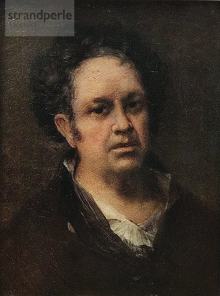 Selbstporträt  1815 (1939). Künstler: Francisco Goya.