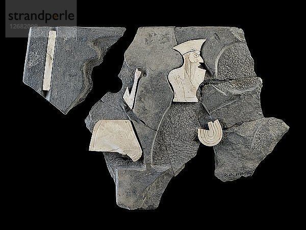 Friesfragment  Übergang ED II-IIIA  ca. 2600-2500 v. Chr. Künstler: Unbekannt.