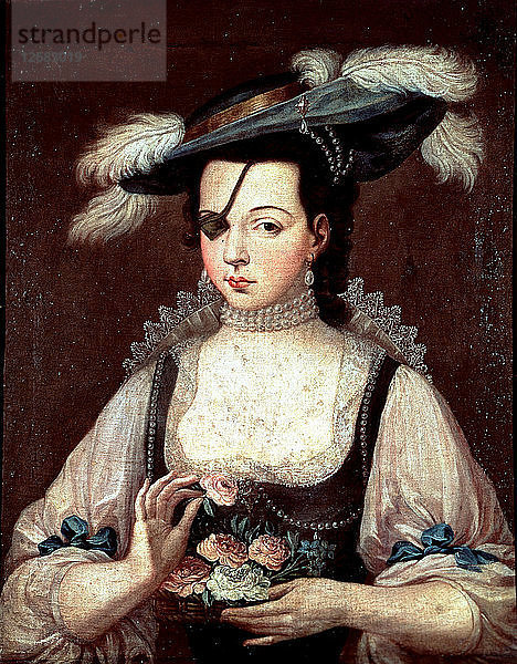 Ana Mendoza y de la Cerda genannt Prinzessin von Eboli (1540-1591)  Ölgemälde  Sammlung Duke of ?