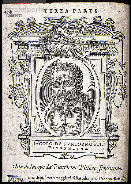 Jacopo da Pontormo  um 1568.