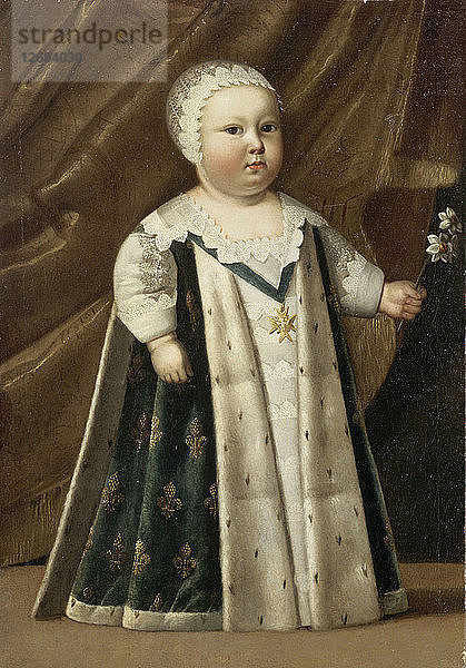 Ludwig XIV.  König von Frankreich (1638-1715) als Baby.
