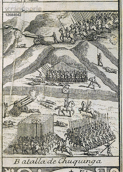 Eroberung von Peru. 5. Bürgerkrieg  Schlacht von Chuquinga (Pucara)  Konfrontation zwischen Alonso de ?