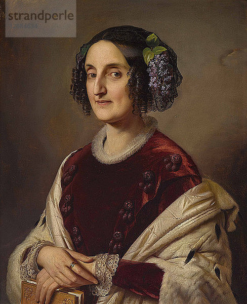 Prinzessin Maria Ferdinanda von Sachsen (1796-1865)  Großherzogin der Toskana  1851.