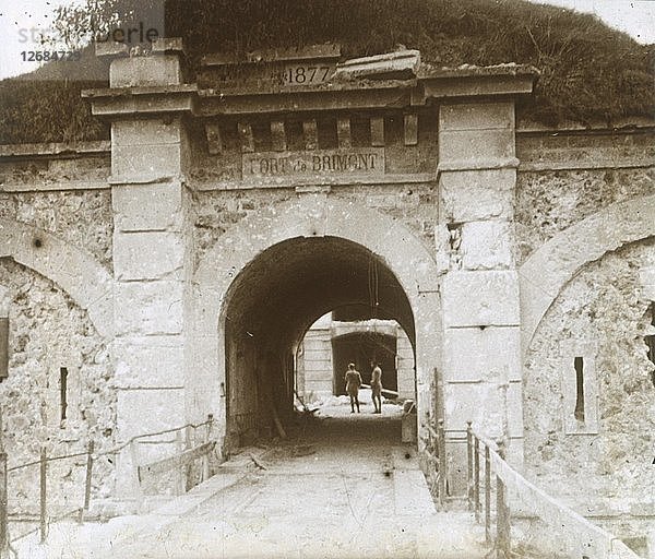 Fort de Brimont  Reims  Nordfrankreich  ca. 1914-c1918. Künstler: Unbekannt.