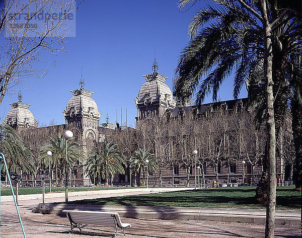 Gerichtsgebäude von Barcelona  1908  von Enric Sagnier und Josep Domenech i Estapà.