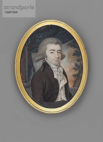 Porträt des Fürsten Andrej Petrowitsch Obolenski (1769-1852)  1797-1799.