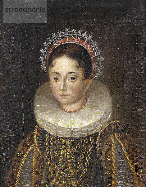 Porträt von Prinzessin Elisabeth von Schweden (1549-1597)  Herzogin von Mecklenburg.