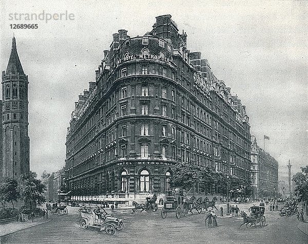 Hotel Metropole  London  1912. Künstler: Unbekannt.