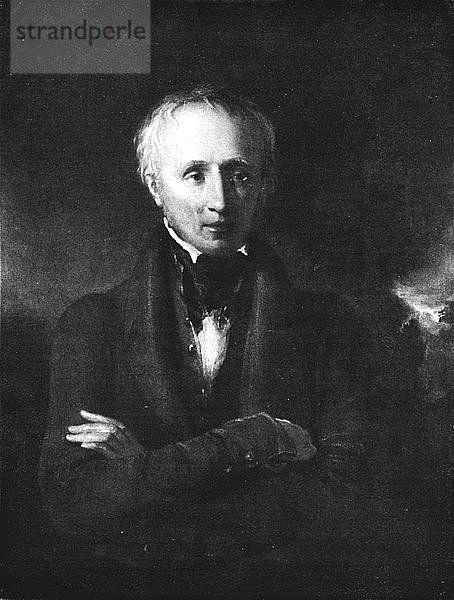 Der Dichter Wordsworth  um 1831  (1911). Künstler: Sir William Boxall.