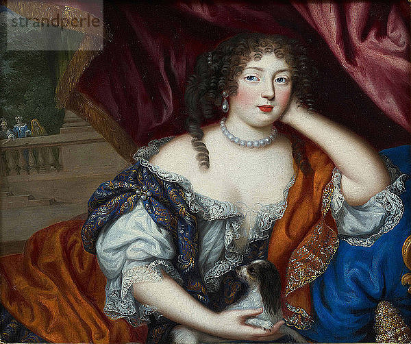 Porträt von Louise Renée de Penancoët de Kérouaille  Herzogin von Portsmouth (1649-1734).