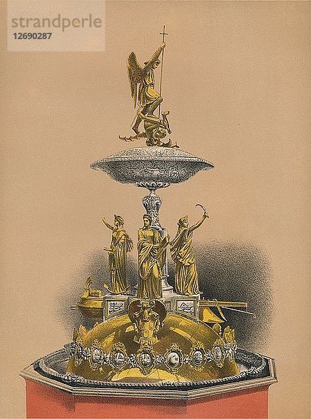 Präsentationsstück für den Bürgermeister C. De Bruckere  1893. Künstler: Robert Dudley.