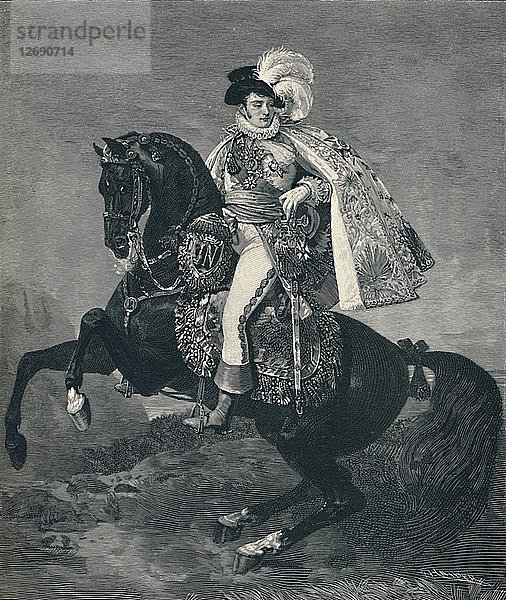 Jérôme Bonaparte - König von Westphalen  um 1808  (1896). Künstler: M. Haider.