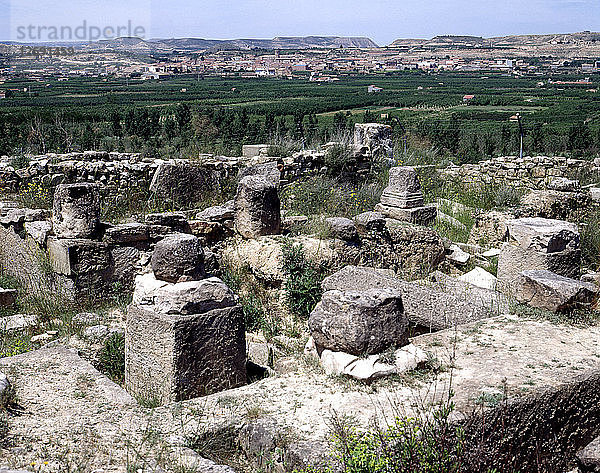 Ruinen der frühchristlichen Basilika von Bovalar.
