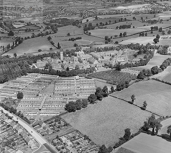 Barnsley Hall Hospital for Nervous and Mental Diseases  Bromsgrove  Worcestershire  1952. Künstler: Aeropictorial Ltd.