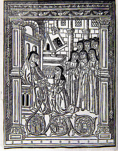 Einband des Buches Vita Christi  Leonor Manuel de Villena  genannt Sor Isabel de Villena  (1430-1?