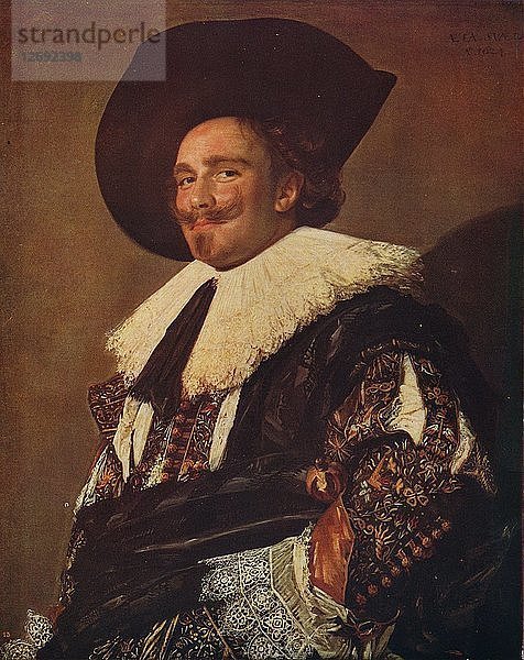 Der lachende Kavalier  1624  (um 1915). Künstler: Frans Hals.