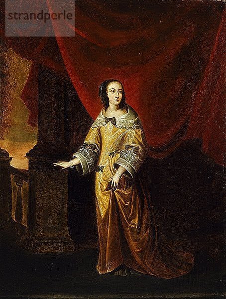 Porträt einer Dame  17. Jahrhundert. Künstler: Kreis von Hieronymus Janssens.