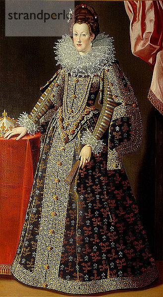 Porträt von Marie de Médici (1575-1642).