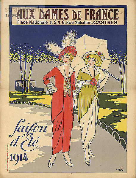 Aux Dames de France (Poster).