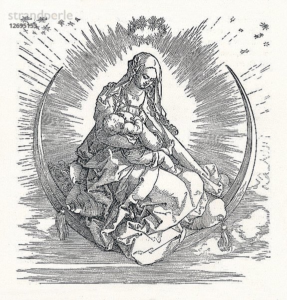 Das Leben der Jungfrau Maria  1511  (1906). Künstler: Albrecht Dürer.