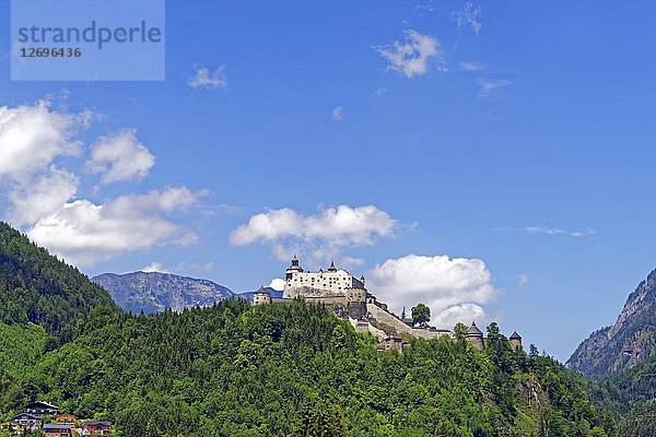 Festung Hohenwerfen  Salzburger Land  Österreich  Europa