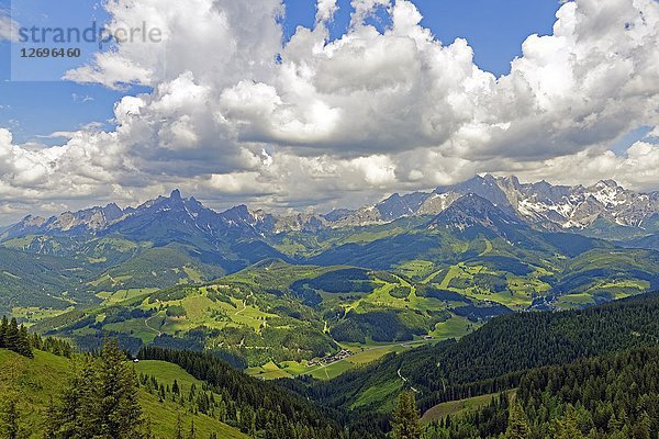 Dachsteinmassiv  Salzburger Land  Österreich  Europa