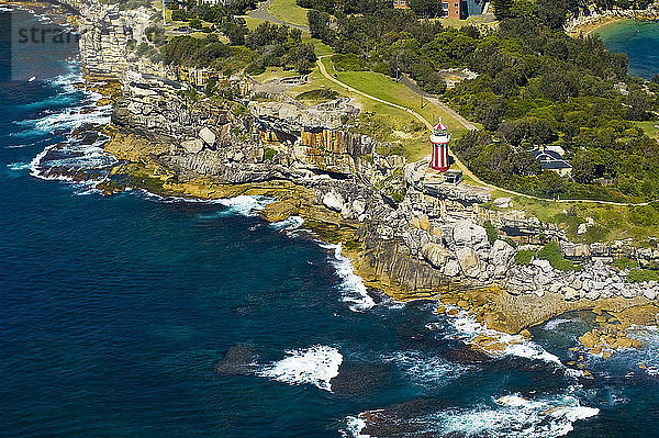 Ozeanien  Australien  Sydney  Watson's Bay  Leuchtturm