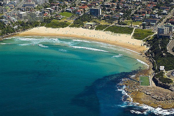 Ozeanien  Australien  Sydney Bay aus der Vogelperspektive