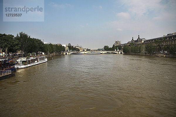 Frankreich  Paris  Seine-Hochwasser (Juni 2016)