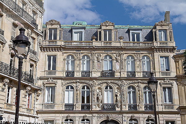 Frankreich  Paris  9. Arrondissement  Place Saint-Gorges  Gebäude