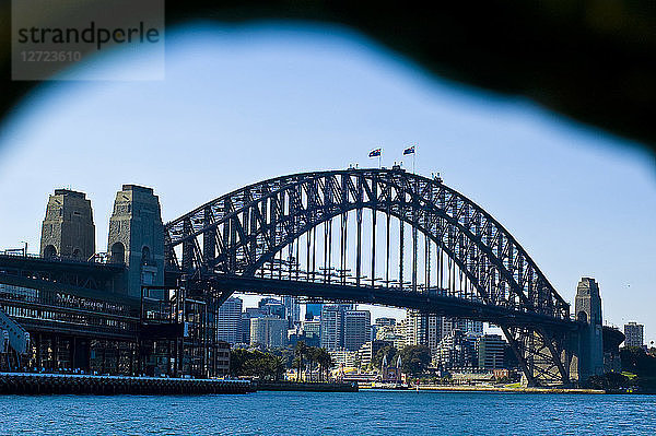 Ozeanien  Australien  Sydney  die Harbour Bridge