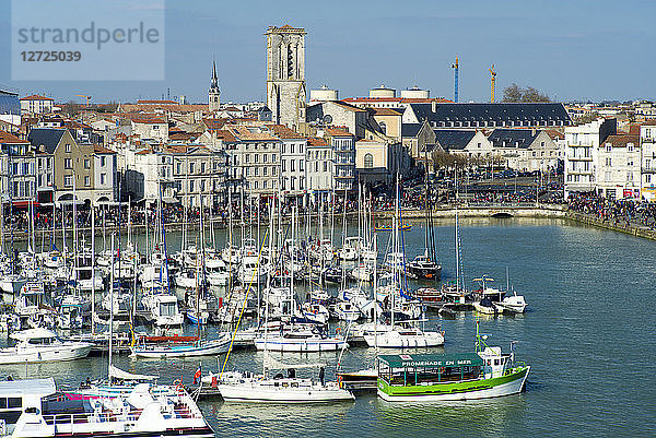 Frankreich  Südfrankreich  La Rochelle  alter Hafen