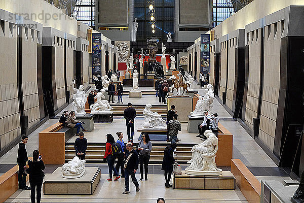 Orsay-Museum  Große Galerie  Paris  7. Arrondissement  Frankreich