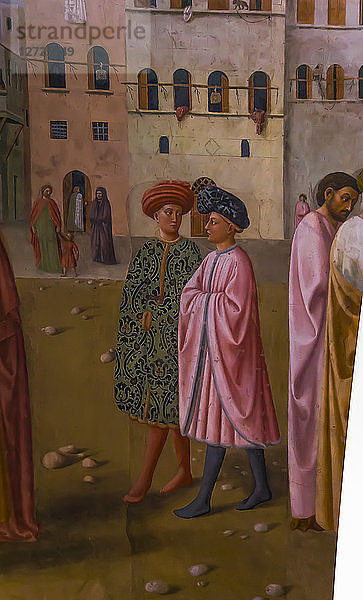 Italien  Toskana  Florenz  Kirche Santa Maria del Carmine  Capella Brancacci und Fresko von Masaccio