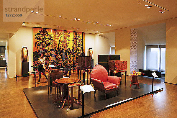 Paris  1. Arrondissement. Museum für dekorative Künste. Galerie Foundations of Art Deco.