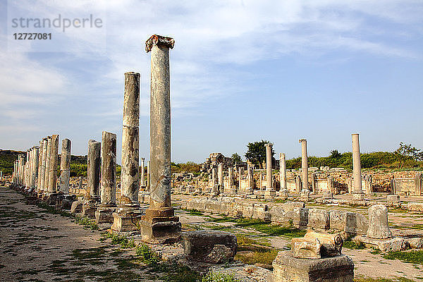 Türkei  Provinz Antalya  Aksu  archäologische Stätte von Perge oder Perga