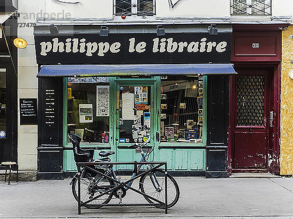 Europa  Frankreich  Paris  rue des vinaigriers  Buchhandlung