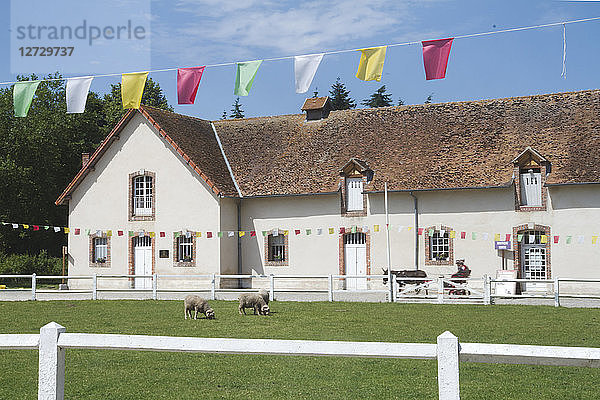 Frankreich  Yvelines  Die Bergerie nationale der Domäne von Rambouillet