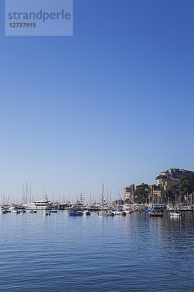 Italy  Liguria  Riviera di Levante  Golfo del Tigullio  Rapallo  harbour