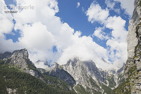 Italy  Trentino  Brenta Dolomites  Parco Naturale Adamello Brenta  Croz dell? Altissimo right