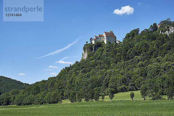 Germany  Baden-Wurttemberg  Sigmaringen district  Werenwag Castle