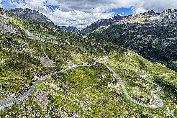 Switzerland  Graubuenden Canton  Livigno Alps  Bernina Pass