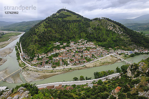 Albania  Berat County  Berat  Gorica  Osum river