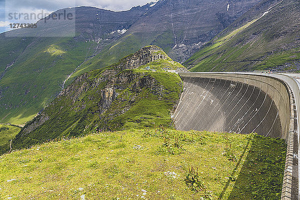 Germany  Salzburg State  Zell am See District  Mooserboden dam