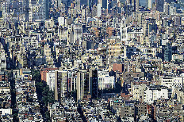 USA  New York  View of Manhattan