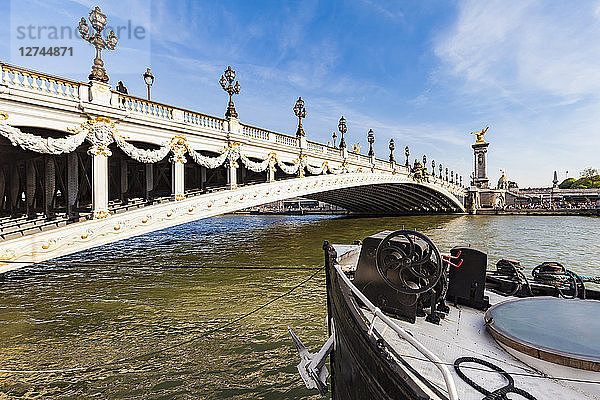 France  Paris  Pont Alexandre III