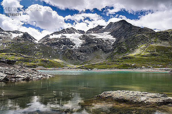 Switzerland  Graubuenden Canton  Lago Bianco