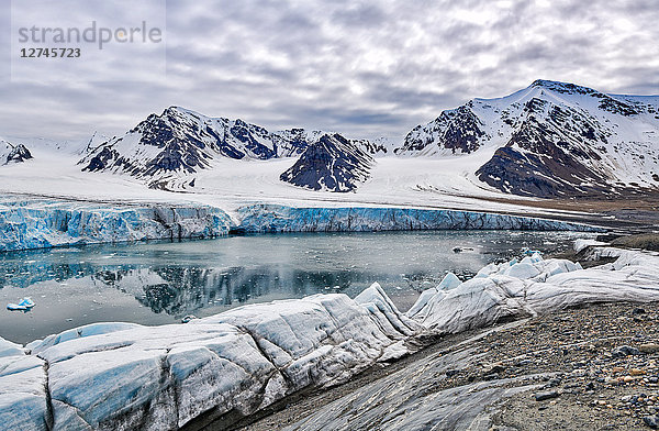 Dahlbreen  Svalbard  Norwegen  Europa